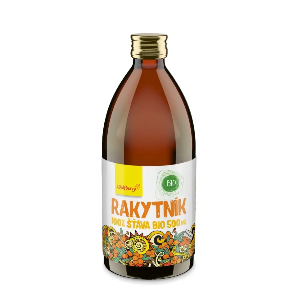 WOLFBERRY Rakytníková šťáva 500 ml BIO