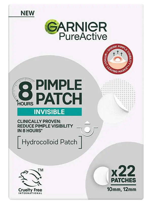 Garnier Náplasti na akné Pure Active Invisible 22 ks