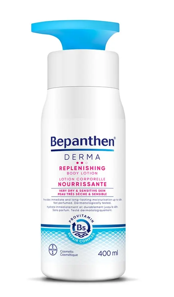 Bepanthen Derma hloubkově vyživující tělové mléko 400ml