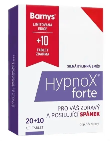 Barnys HypnoX forte tbl.20+10 zdarma