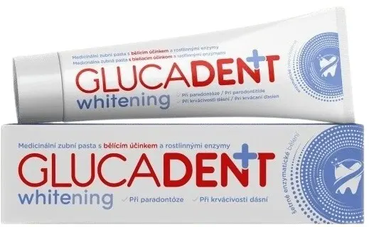GLUCADENT Glucadent+ Whitening zubní pasta s bělícím účinkem 75ml
