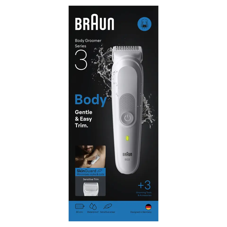 Braun Series 3 BG3 sada pro péči o tělo
