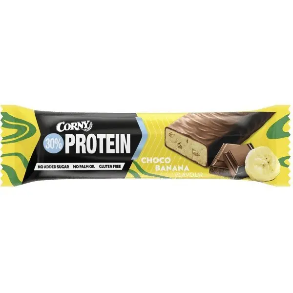 CORNY Protein 30% banán 50 g