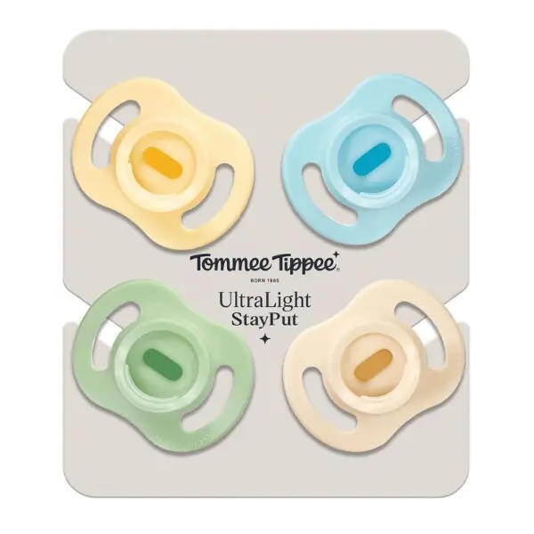 Tommee Tippee Ultra-light dudlík 0-6m Boy 4ks