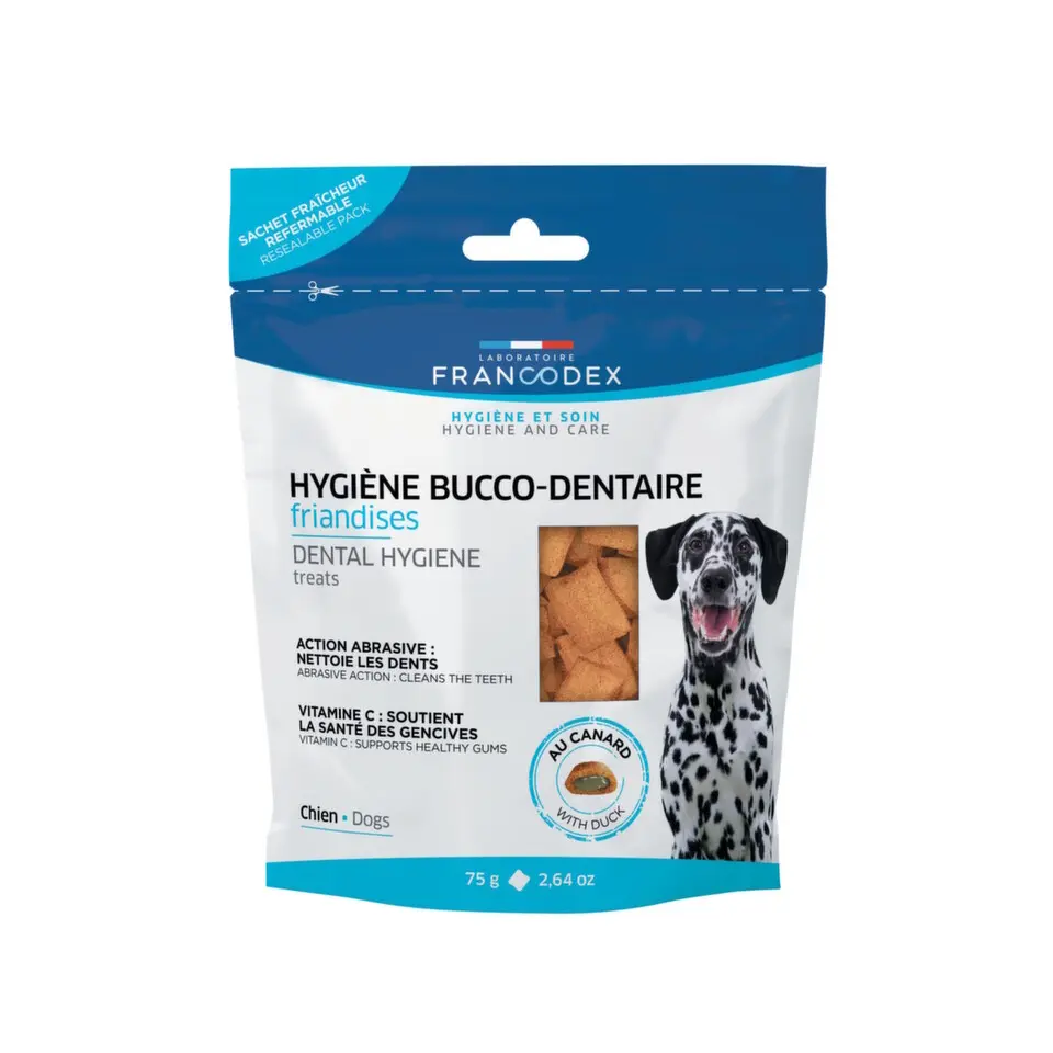 Francodex pochoutka breath dental pes 75g