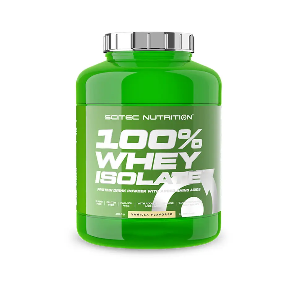 Scitec 100% Whey Isolate 1816 g - vanilka