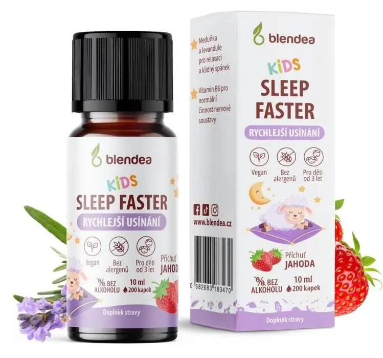 Blendea Kids Sleep Faster jahoda10ml