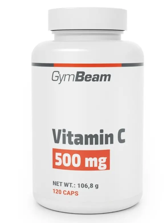 GymBeam Vitamín C 500 mg 120 kaps.