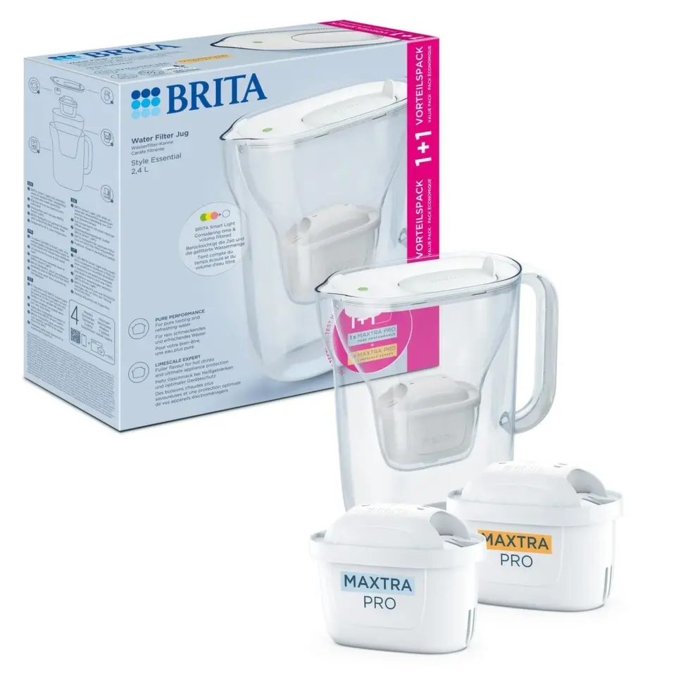 BRITA Style Essential 2,4l, bílá, + 2 filtry