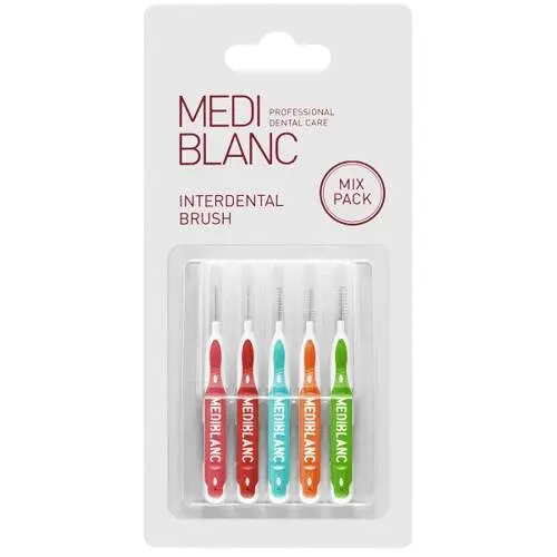 MEDIBLANC Interdental Brush Mix Pack 5ks