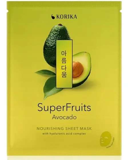 KORIKA SuperFruits Nourish.Sheet Mask Avocado 25g