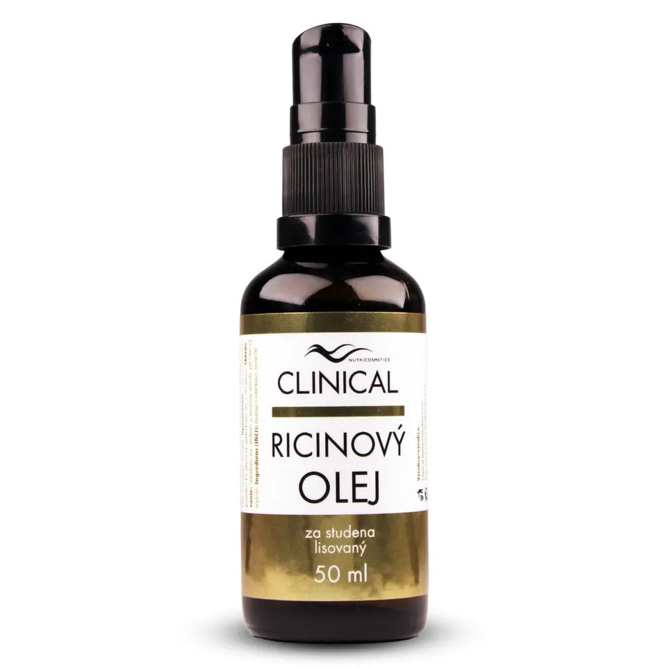 Clinical Ricinový olej za studena lisovaný 50 ml