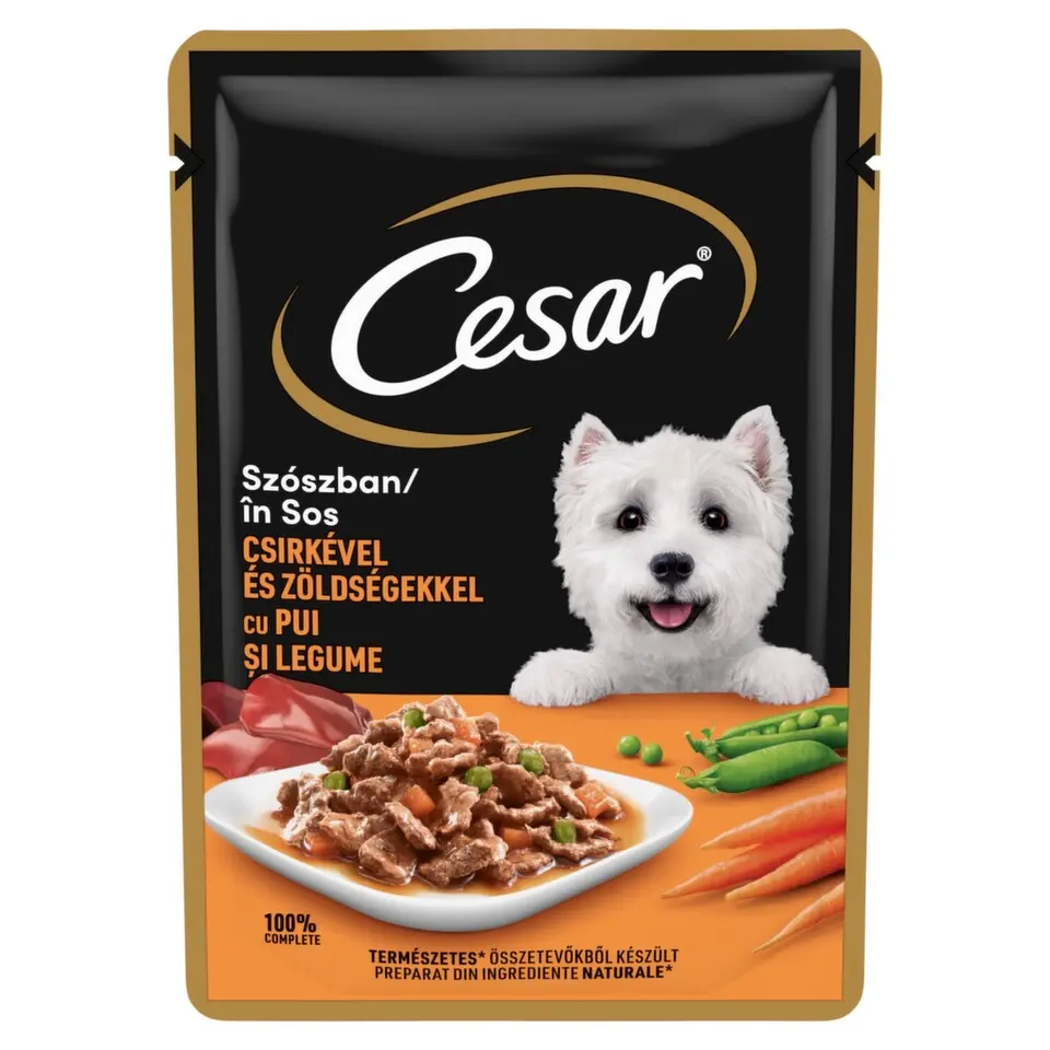 Cesar Tasty kapsa kuřecí ve šťávě 100g