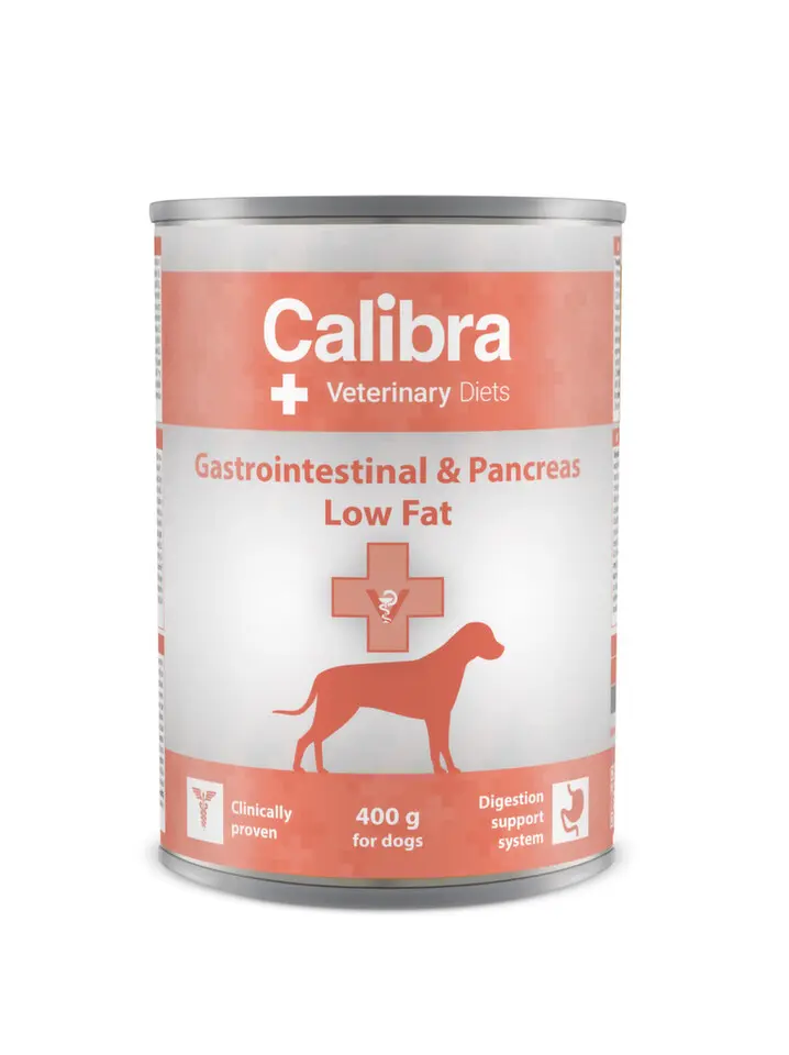 Calibra VD Dog konz. Gastrointestinal Low Fat 400g