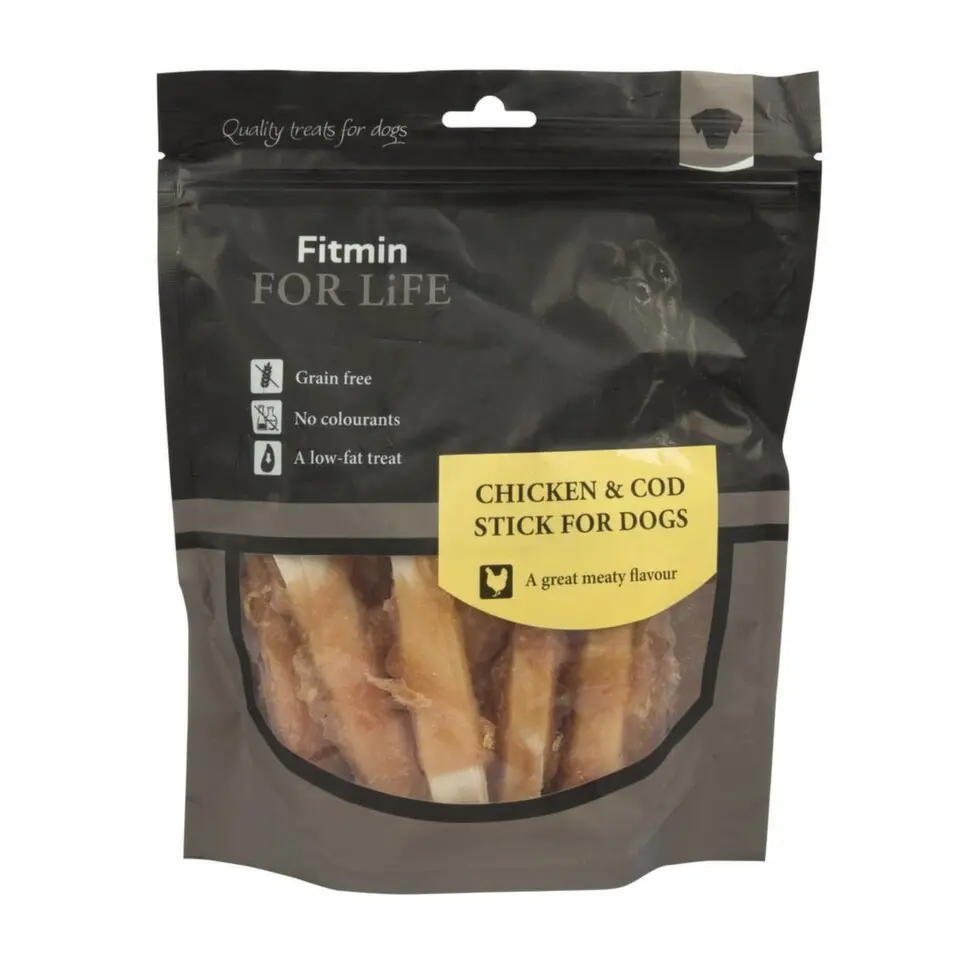 Pochoutka FFL dog treat chicken & cod stick 400g