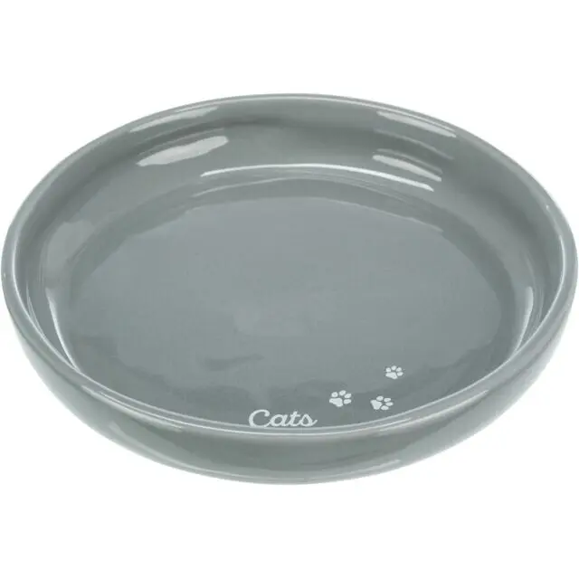 Miska keramická ergonomická XXL mělk.0,35l 18cm mix TR