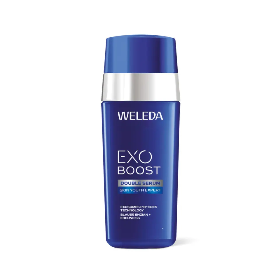 Weleda Exo Boost dvoufázové anti-age sérum Modrý hořec a protěž alpská 30 ml