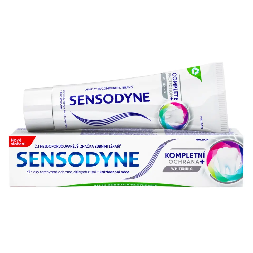 Sensodyne Kompletní ochrana Whitening zubní pasta 75ml - balení 2 ks