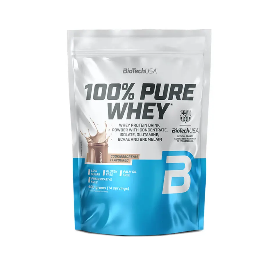 BioTech 100% Pure Whey cookies cream 400 g