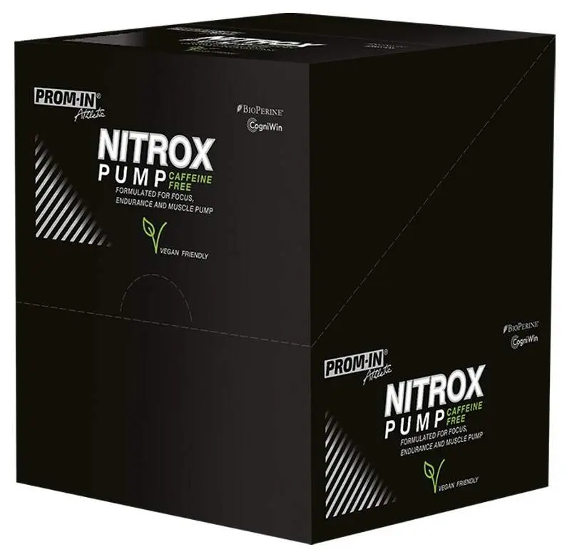 Prom-In Nitrox Pump Caffeine Free 10 x 22,5 g malina citron