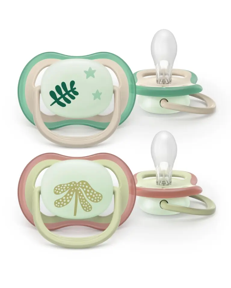 Philips AVENT UltraAir dudlík6-18m noč.neut.2ks