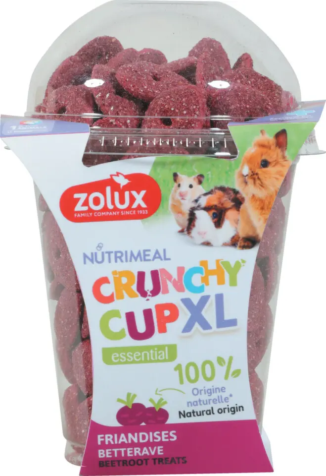 Pochoutka CRUNCHYCUP XL č.řepa 260g Zolux