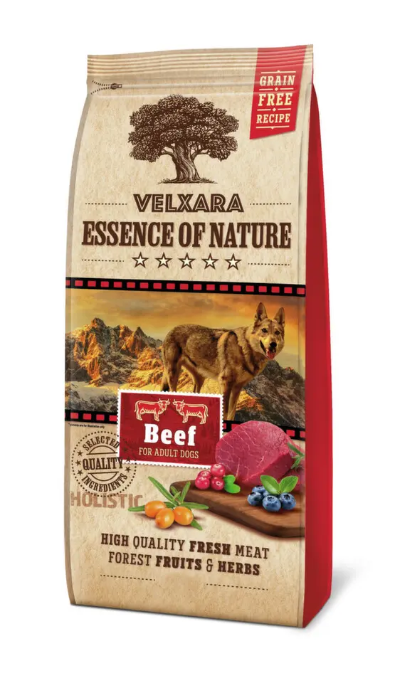 Velxara Essence FM GF Dog Adult Monoprotein Beef11,4kg