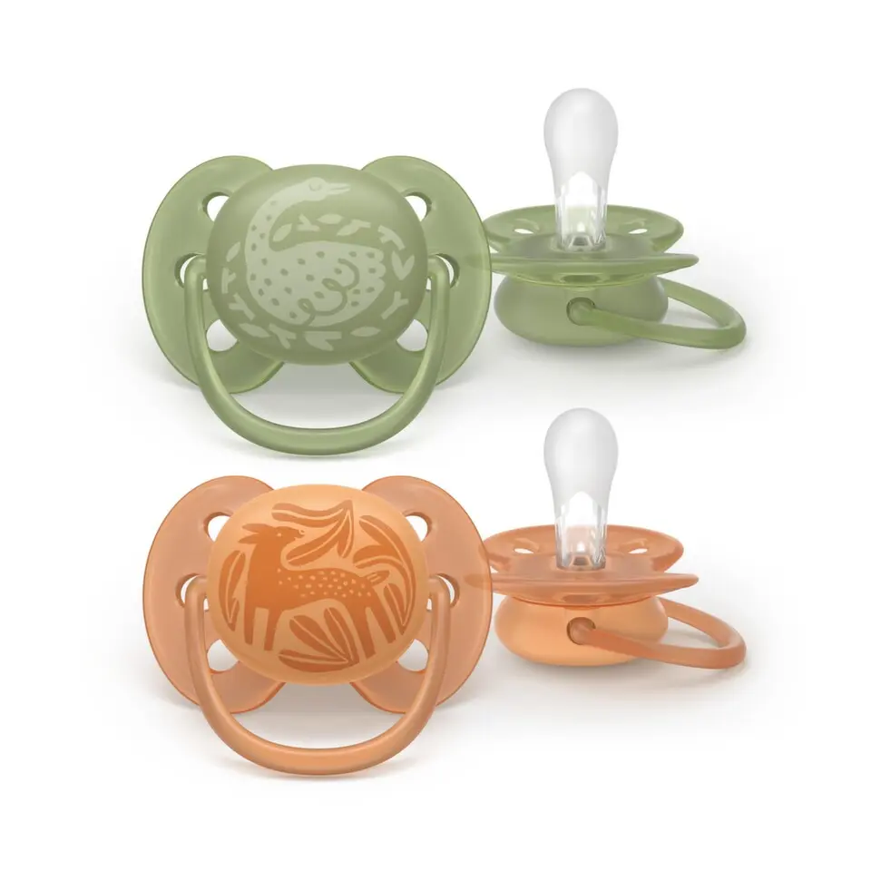 Philips AVENT Šidítko Ultrasoft Premium neutral 18+m obrázek, 2 ks - Philips AVENT Šidítko Ultrasoft Premium