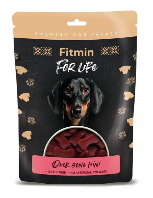 Fitmin FL dog poch. Kachní mini kostička 70 g