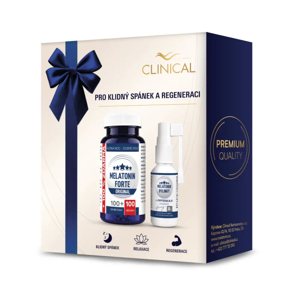 Melatonin Forte Original + Melatonin spray 1+1