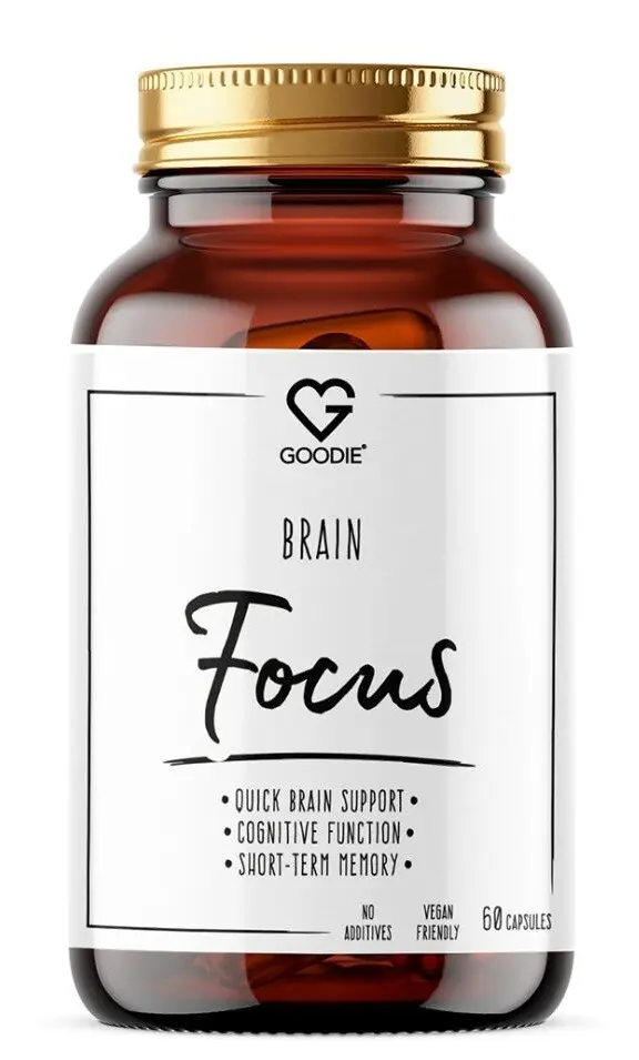 Goodie Brain - Focus 60 kapslí