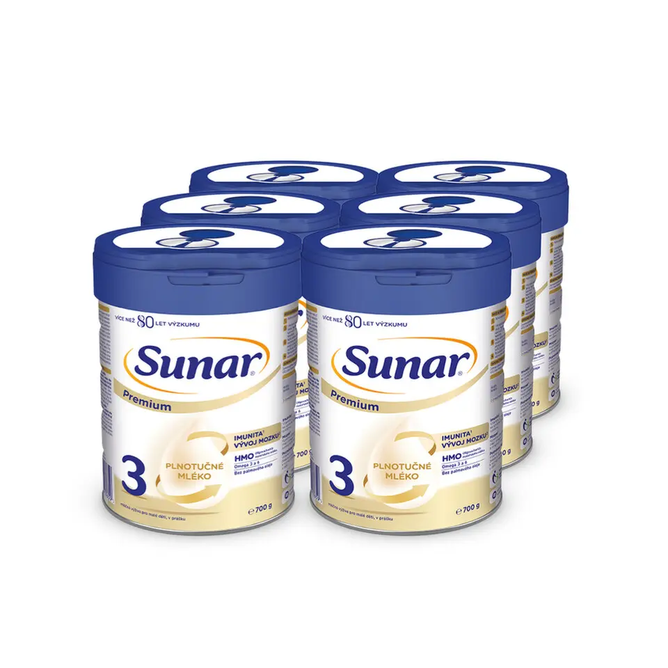 Sunar Premium 3 700g - balení 6 ks