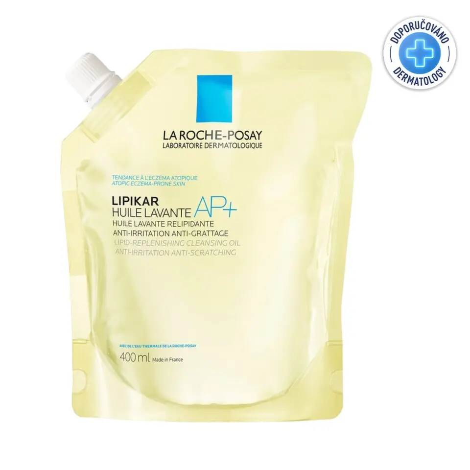 LA ROCHE-POSAY Lipikar Sprchový olej AP+ Náhradní náplň 400 ml