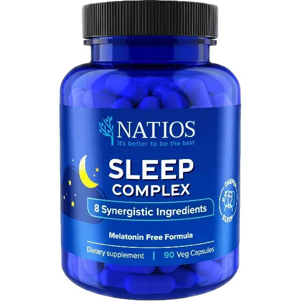 NATIOS Sleep Complex 8 slož.bez melatoninu cps.90