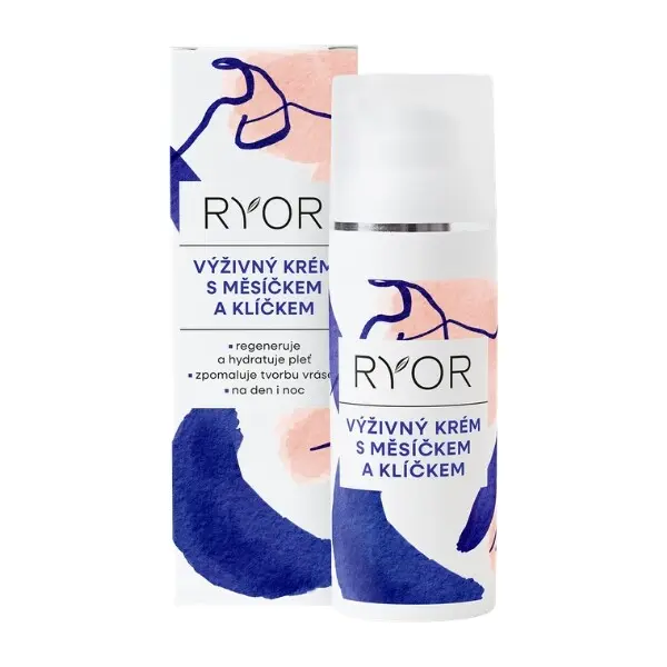 RYOR Výživný krém s měsíčkem a klíčkem 50ml