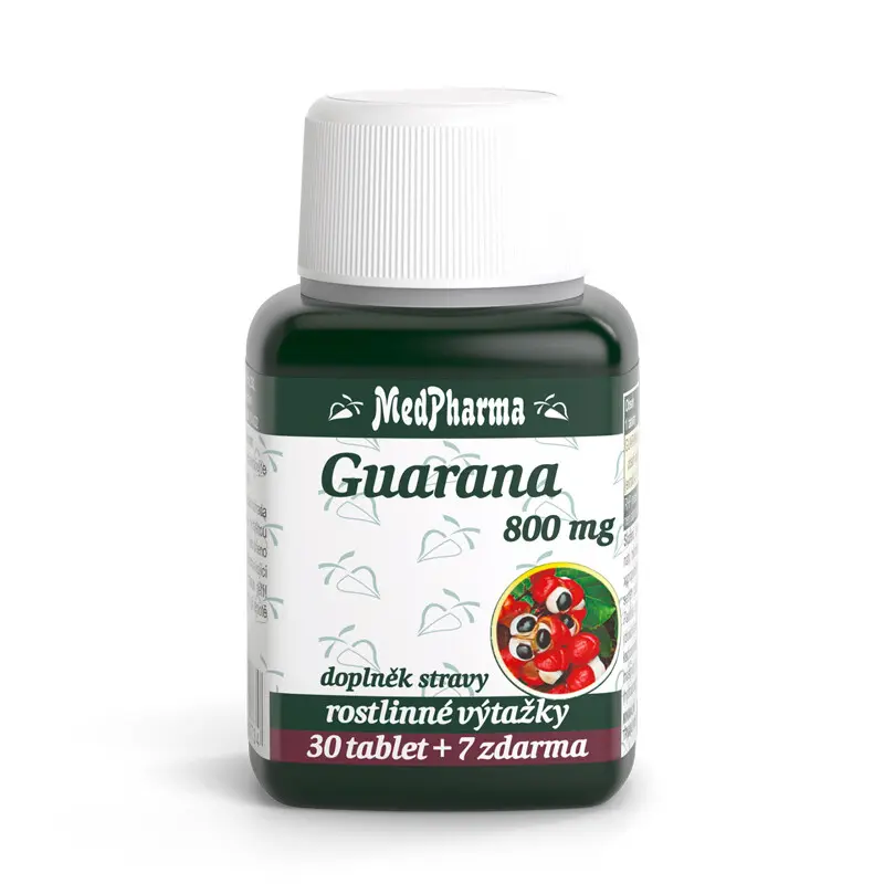 MEDPHARMA Guarana 800 mg 37 tablet
