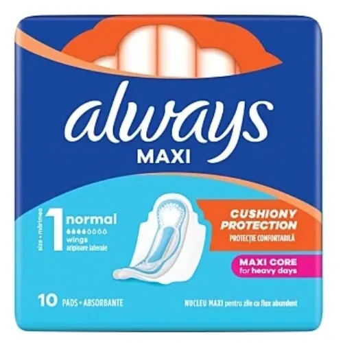 Always Hygienické vložky Classic Normal s křidélky vel. 1 10 ks