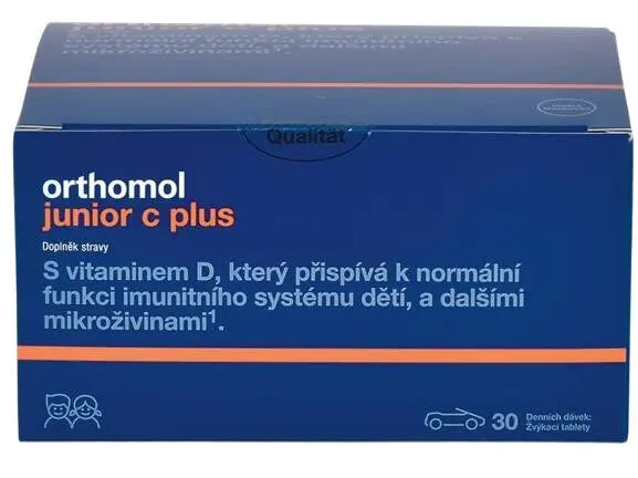 Orthomol Junior C plus lesní plody 30 denních dávek