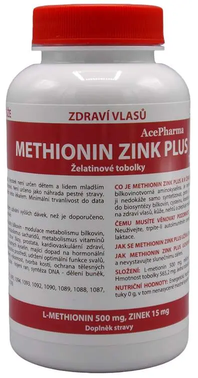 AcePharma Methionin zink Plus tob.100