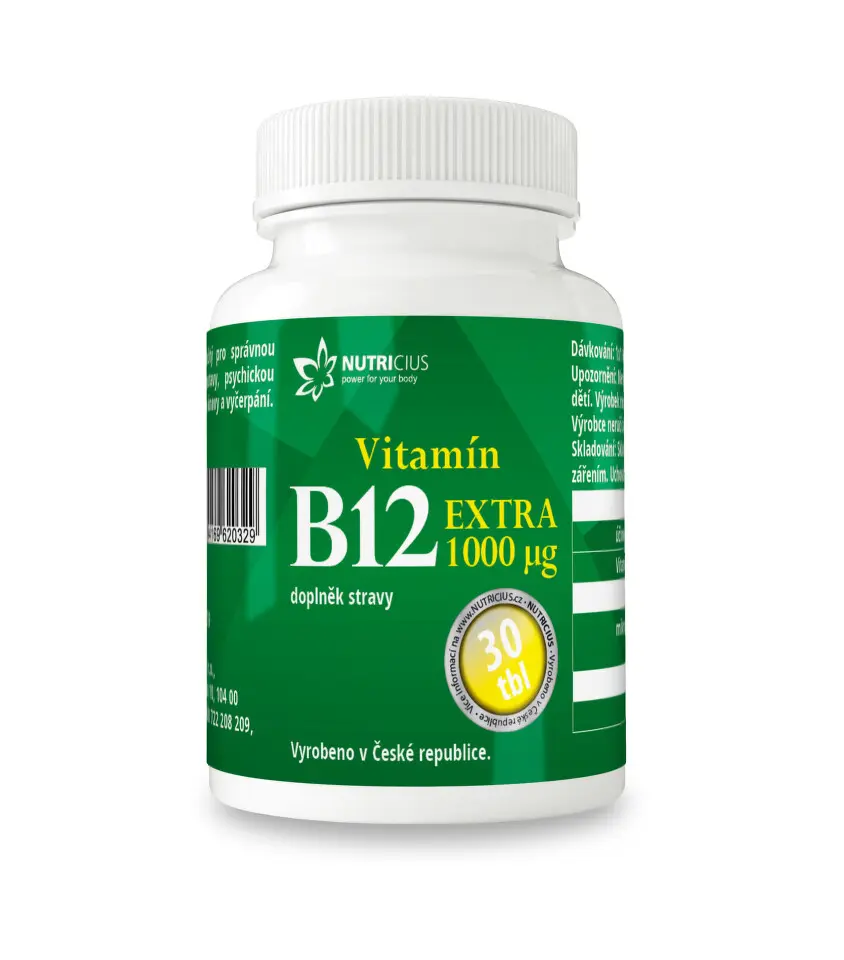 Nutricius Vitamín B12 EXTRA 30 tablet