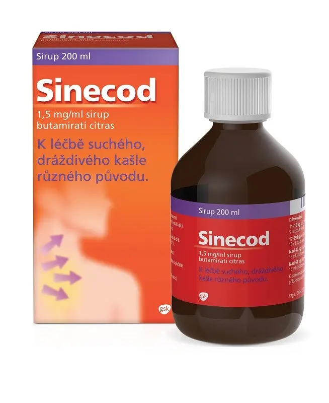 SINECOD Sirup 1,5 mg/ml 200 ml