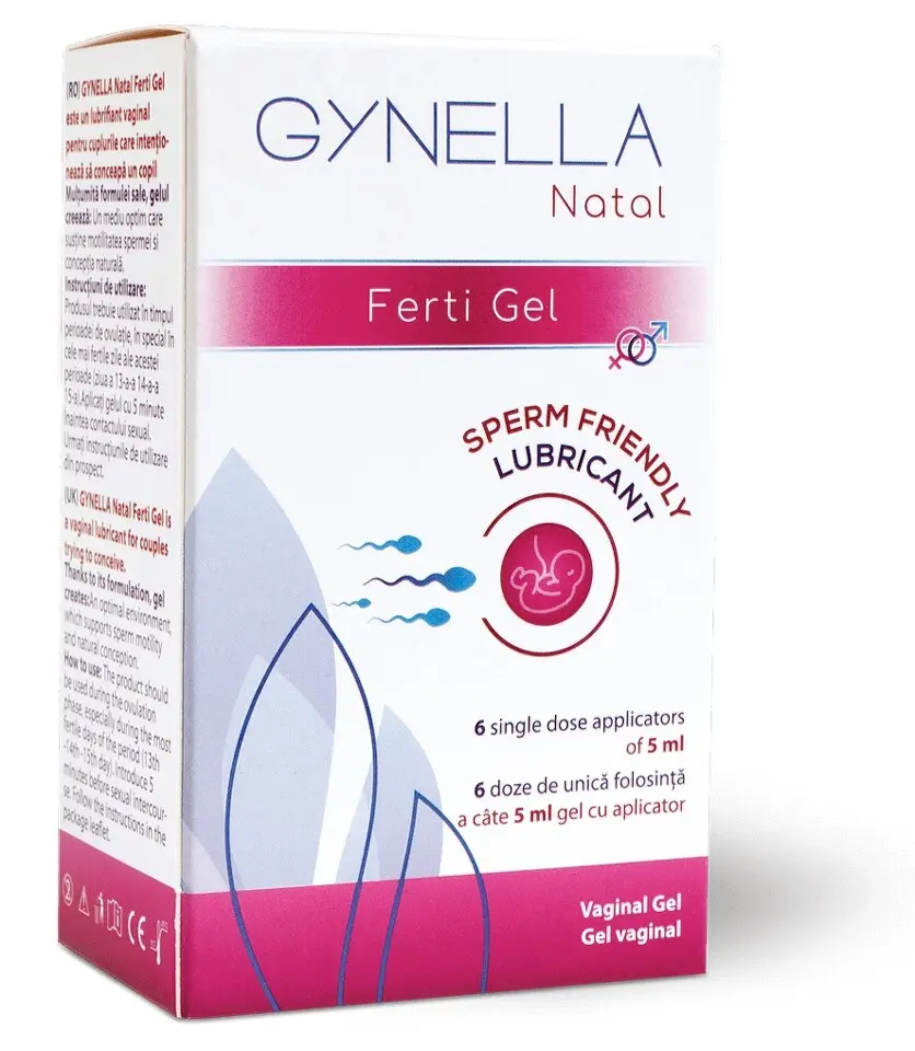 GYNELLA Natal Ferti Gel jednoráz.aplikátory 6x5 ml
