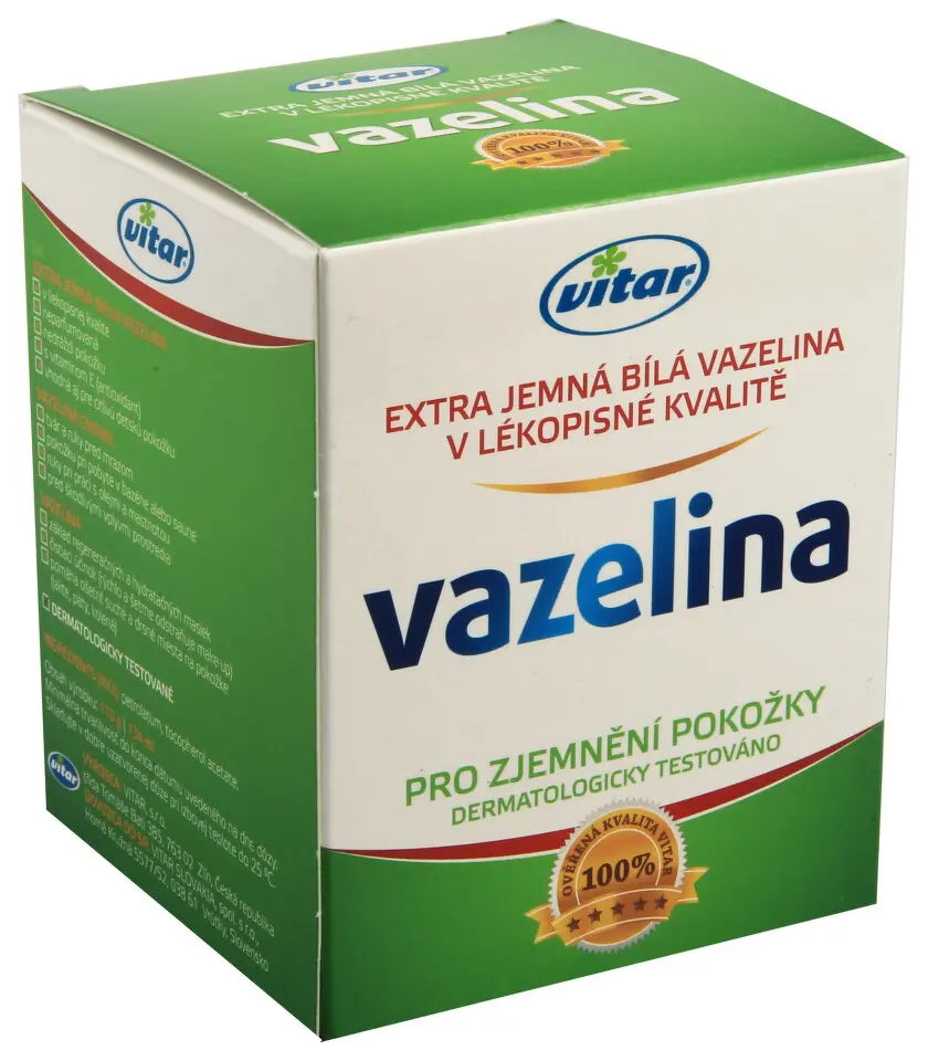 Vitar Extra jemná bílá vazelina v lékopisné kvalitě 110 g