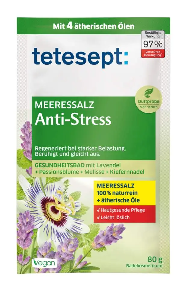 TETESEPT Proti stresu mořská sůl 80g