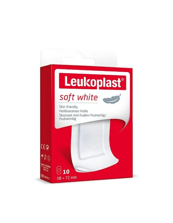 Leukoplast Soft náplast citlivá 38mmx72mm 10ks