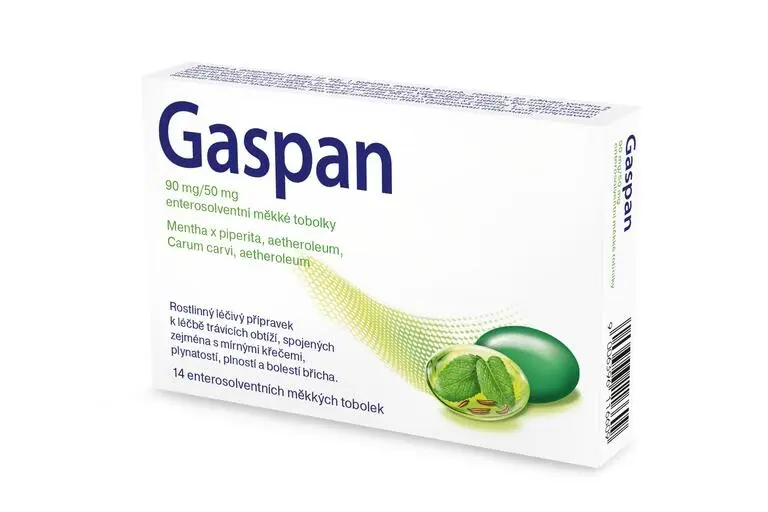 GASPAN 90MG/50MG CPS ETM 14