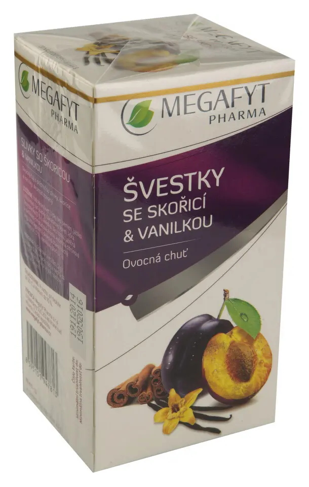 Švestky se skořicí & vanilkou 20 n.s. Megafyt -Z