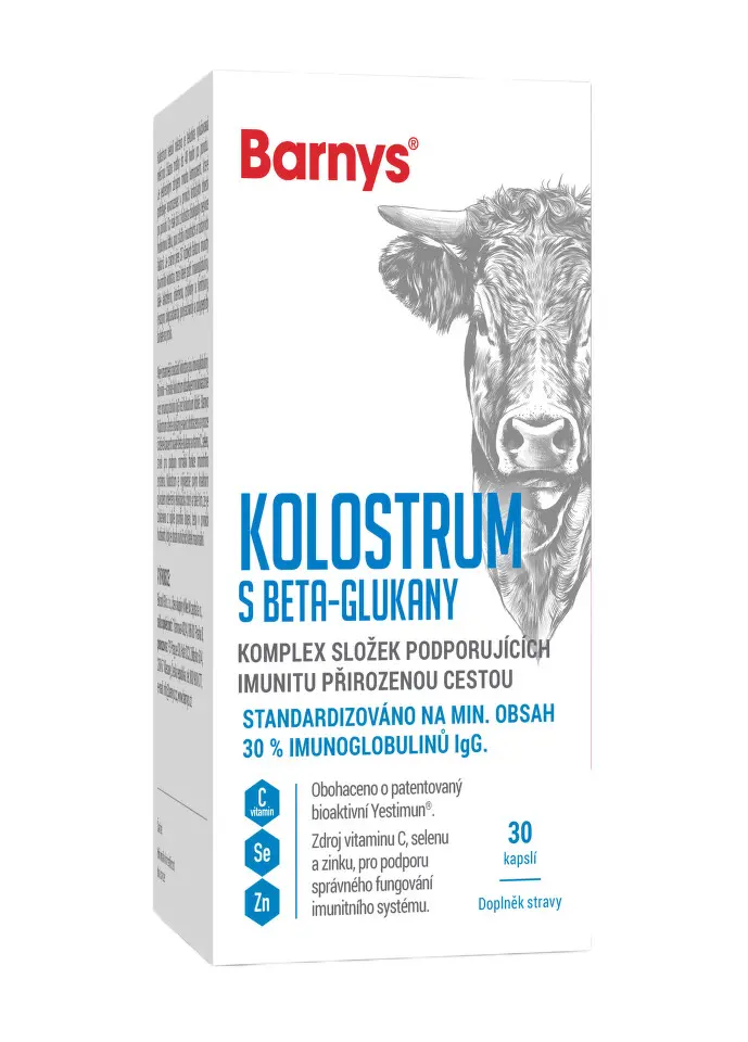 Barny's Kozí kolostrum 60 kapslí