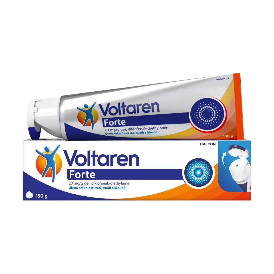 Voltaren Forte 20 mg/g gel proti bolesti 150g