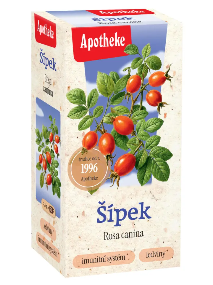 Apotheke Šípek plod čaj 20x2.5g